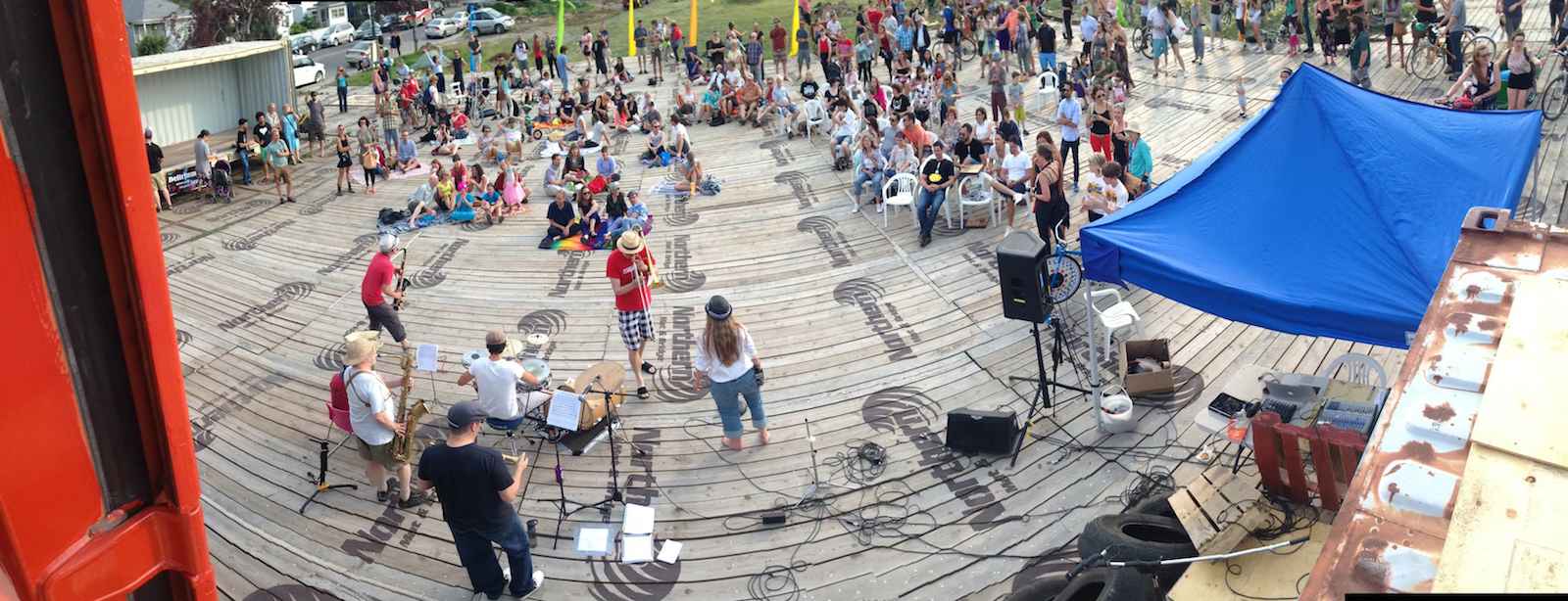 Stampede Hangover Picnic Aerial image