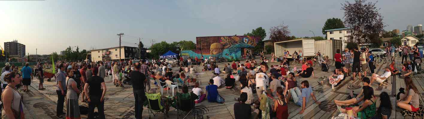 Stampede Hangover Picnic Panorama image